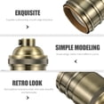 thumbnail image 4 of Shisuyan Light Bulbs Socket Retro Green Copper 1Pcs 2.8x1.3x1.2in, 4 of 8