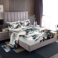 thumbnail image 1 of Erosebridal Botanical Pine Tree Bed Sheets Set Full Size,Japanese Style Bedding Full Size,Ink Paint Room Decorative,Breathable,4pcs, 1 of 7