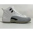 thumbnail image 3 of Ni - ke Ni - ke Boys Air Jordan 12 510815-108 White Basketball Shoes Sneakers Size 7Y, 3 of 5