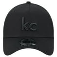thumbnail image 2 of Men's New Era Black Kansas City Chiefs Domain 9FORTY A-Frame Trucker Adjustable Hat, 2 of 5