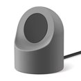 thumbnail image 2 of Organizador de cable de soporte de cargador inalámbrico de silicona para Samsung Galaxy Watch 5/5Pro (gris), 2 of 7