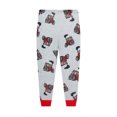 thumbnail image 6 of Popshion Little Boys Pajamas Tractor 100% Cotton 2 Piece Long Sleeve Casual Sleepwear 6T/6707, 6 of 7