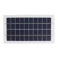 thumbnail image 1 of Dispositivo de carga USB con salida USB del cargador del panel solar de 4.5W 5V para emergencias al aire libre Ehuebsd Para estrenar, 1 of 5