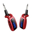 thumbnail image 3 of Receptor y transmisor de Audio CUTICAT para guitarra inalámbrico rojo con pantalla Digital, 3 of 8