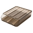 thumbnail image 1 of Automatic Rolling Egg Storage Box Space Saving PET Fresh Preservation Egg Tray for Cooking, 1 of 10