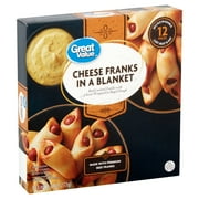Great Value Cheese Franks in a Blanket, 12 count, 9.6 oz
