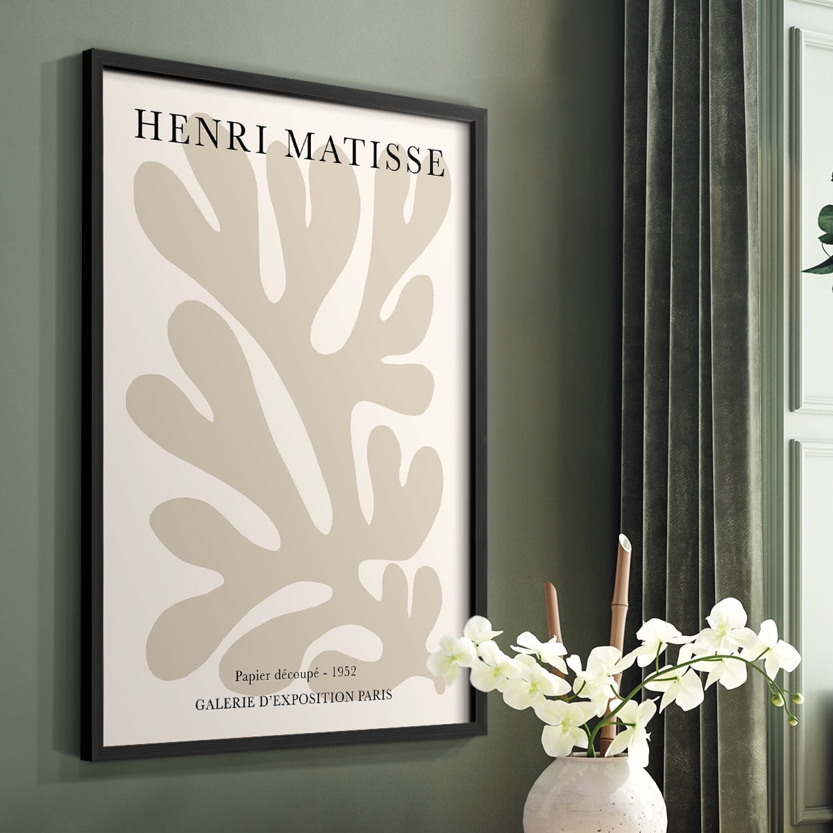 Matisse CCVIII in Solid Wood 22 x 28 Framed Print