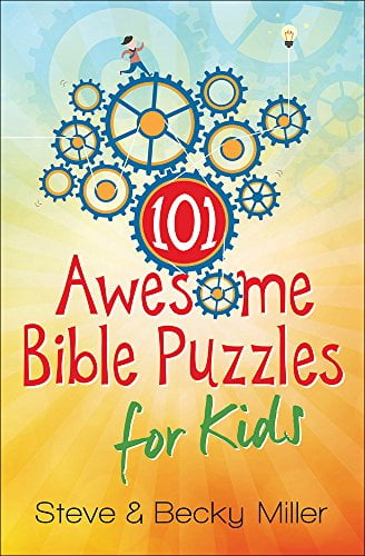 Take Me Through The Bible 101 Awesome Bible Puzzles For Kids Paperback Walmart Com