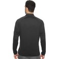 thumbnail image 2 of New  Adidas Golf Men's Black 3 Stripe Shoulder 1/4 Zip Pullover Top XLarge XL 3598-10, 2 of 2