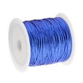 thumbnail image 1 of Cinta larga multifuncional, cinta de seda, manualidades, alambres, cordones, cuerdas de colores azul, 1 of 9