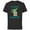 Black, variant on Star Wars Yoda Best Daughter Yoda Chibi Portrait Family- Short Sleeve Cotton T-Shirt for Adults - Customized-Black