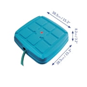 Pal Play Step N Splash Sprinkler Pad, Outdoor Water Play - Toddler Outdoor Toys, Durable Backyard Waterpark Accessories, 3 Years and Up