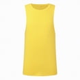 thumbnail image 4 of Ccpelsie Mens Breathable Tank Tops Summer Casual Sleeveless Lightweight Comfort Shirts Soft Outdoor Wear(Yellow,2XL), 4 of 5