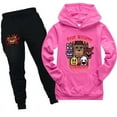 thumbnail image 5 of Kids Hooded Tracksuit Set for Boys Girls 5 nights at Freddy's  Loose Hooded Sweatshirt Tops Jogger Sweatpants Clothing, 5 of 6