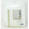 thumbnail image 4 of Diamond Matelasse Shower Curtain in White, 4 of 4