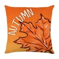 thumbnail image 2 of Pumpkin Pillow Covers 18x18 Double Sided Print Fall Decor Cushion Covers for Sofa Thanksgiving Home Decor by OVFUIZ, 2 of 6