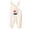 White, variant on Happy Cherry Baby Denim Overalls Toddler Dungrees Kids Girls Boys Loose Romper Jumpsuit