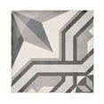 thumbnail image 5 of The Tile Life Seville Art 8" x 8" Cinema Gray Matte Porcelain Floor and Wall Tile, Case (25 Tiles), 5 of 12