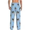 thumbnail image 3 of Fotbe Corgi Dog Men's Pajama Pants,Sleepwear Pants,Pj Bottoms Drawstring And Pockets-Large, 3 of 9