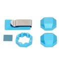 thumbnail image 4 of Billiard Chalk Holder, Universal Aluminum  Pool Chalk Clip Wear Resistant  For Billiard Accessories Blue, 4 of 8