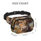 thumbnail image 4 of Disketp Cute Cow Sunflower Crown A Riñonera de Doble Capa, Bolsa de Cintura Ajustable para Viajes, Correr y Senderismo, Riñonera Ligera para Hombre y Mujer, 4 of 9