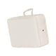 thumbnail image 2 of Bolsa de compresión tipo cubo para guardar chaquetas de plumón ligeras con asa reforzada Beige 40x30x18cm, 2 of 9