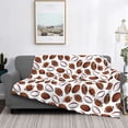 thumbnail image 2 of Uemuo Football Printed Throw Blanket for Couch, Fluffy Fuzzy Blankets for Bed, Sofa, Cozy Flannel Faux Fur Blanket-80"x60", 2 of 6