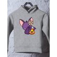 thumbnail image 3 of Cute Funbatty W Candy Hoodie Toddler -Image by Shutterstock,  4 Toddler, 3 of 4