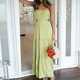 thumbnail image 1 of Vestido Largo Con Tirantes Vestido largo con tirantes para mujer Vestido con tiras cruzadas de estilo sexy Atuendo diario ahuecado Kuymtek Verde Xl para Mujer, 1 of 6