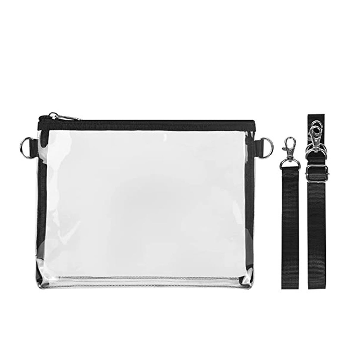 Clear Crossbody Purse Bag Stadium Approved Clear Tote Bag for Work