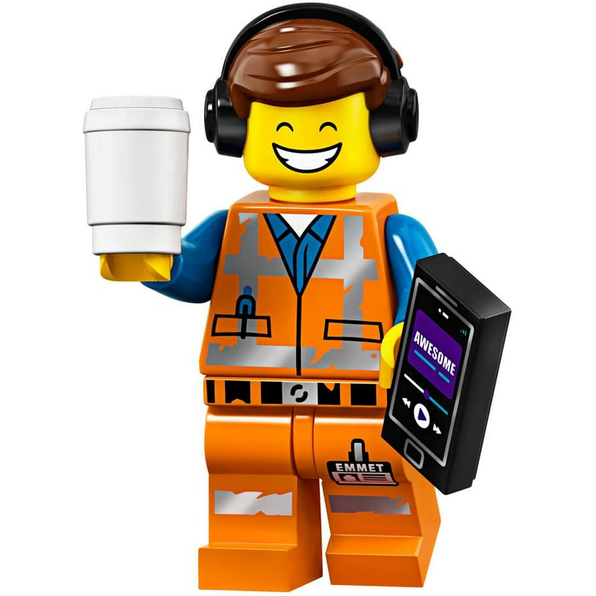 Lego Movie Series 2 Minifigure Awesome Remix Emmet 7 Pieces Walmart