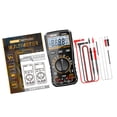 thumbnail image 4 of KLKCMS Digital Multimeter Non Contact Auto Ranging Tester for Cars Fuses Continuity Black Upgraded, 4 of 9