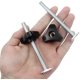 thumbnail image 4 of Abrazadera en T de metal para riel en T M8 - Juego de abrazaderas de sujeción de acción rápida - para sujetar piezas o fijar y posicionar en trabajos de madera o metal - Juego de 2, 4 of 5