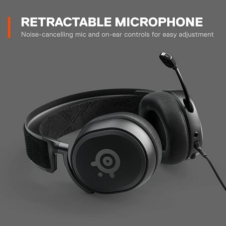 SteelSeries Arctis Prime - Competitive Gaming Headset, Multiplatform Compatibility - Black