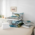 thumbnail image 6 of Manfei Big Bass Fish Twin Bedding Sets 7-Piece for Female Men,Rustic Cabin Bedding Comforter Set Microfiber,Fishing Hunting Breathable Sheet Sets,Microfiber Bedroom Decor,Reversible, 6 of 8
