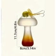 thumbnail image 2 of 1 copa de vino creativa en forma de hongo, copa de cóctel, transparente, adecuada for fiestas, bebidas novedosas, KTV, bares, discotecas, uso doméstico, 2 of 6