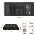 thumbnail image 6 of POLERO Green Camouflage Design Kids Trifold Wallet for Travel, Polyester Children's Wallet with Slim Thin Trifold Card Wallet, 6 of 7