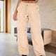 thumbnail image 4 of Pantalones holgados de mujer con cordón Y2K Pantalones rectos Joggers de verano sueltos Overoles FLhrweasw Nuevo, 4 of 6