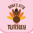 thumbnail image 4 of Inktastic Thanksgiving Nana Little Turkey Boys or Girls Baby Bib, 4 of 4