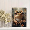 thumbnail image 2 of Qisvanset 12x16 Inch Frog Prince Watercolor Canvas Wall Art, Whimsical Fairy Tale Girl Nursery Room Decor, 2 of 8