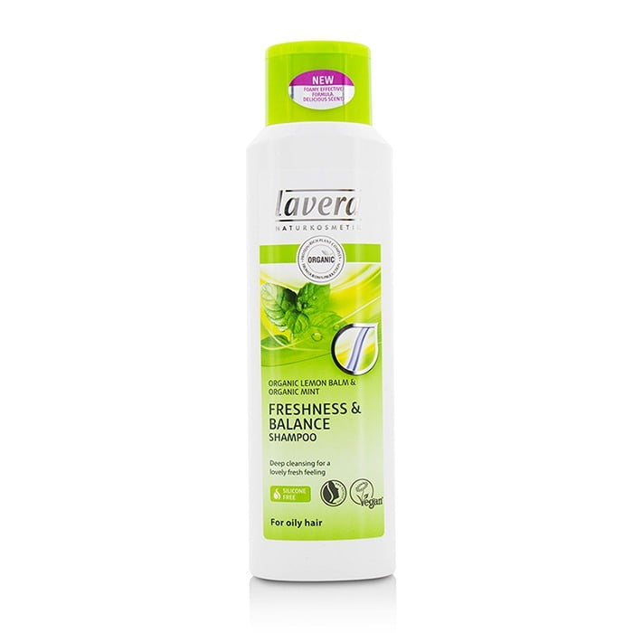 Lavera Lemon Balm & Organic Mint Freshness & Balance Shampoo (For Oily -