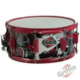 thumbnail image 2 of Griffin Snare Drum Birch Wood Shell 14x6.5 Percussion Music Acoustic Kit Set Key, 2 of 14