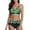Green, variant on ibiyuan Women's Plus Size Tankini Swimsuits 2 Piece Tummy Control Plus Size Long Top and High Waisted Boyshorts Bathing Suits Hawaiian Swimsuits for Women,Blue