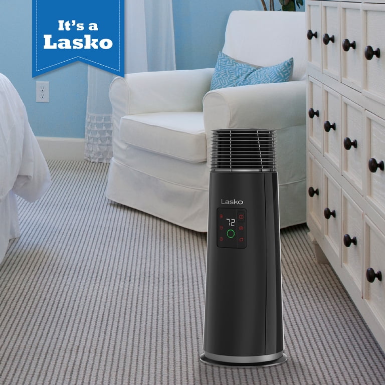 Lasko Full Circle Oscillating Warmth Ceramic Tower Space Heater, CT24362,  Black - Walmart.com
