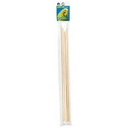 Angle View: Prevue Birdie Basics Perch - Small/Medium Birds 16"L x 7/16"W - 2/PK (9 Packages)
