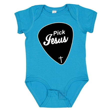 

Inktastic Pick Jesus Christian Gift Baby Boy or Baby Girl Bodysuit