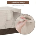 thumbnail image 4 of IC ICLOVER Air Conditioner Cover for Outside Units Waterproof Outdoor AC Cover for Winter (34"x34"x31") - Beige, 4 of 8