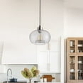 thumbnail image 4 of Aiwen Modern Globe Glass Pendant Light Unique Farmhouse Hanging Ceiling Lamp, 4 of 9
