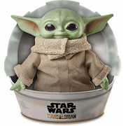 The Mandalorian 11" The Child Plush Baby Yoda Toy in Multicolor