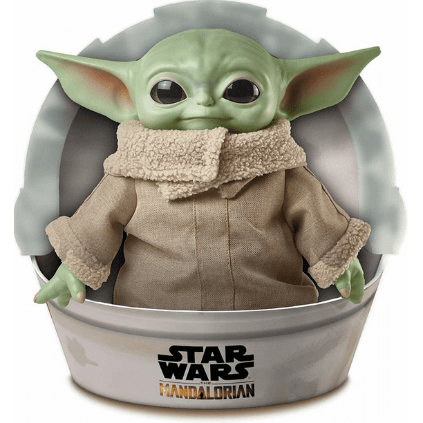 Star Wars The Mandalorian 11 The Child Plush Baby Yoda Toy Walmart Com Walmart Com